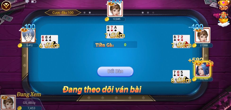 Hướng dẫn chơi tiến lên miền nam trên Awin