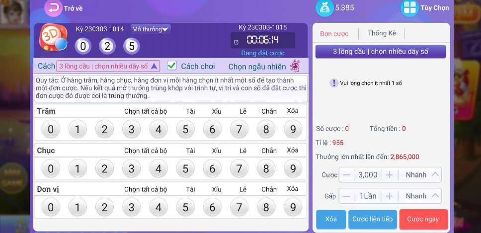 Xổ số 3D Awin – Giới thiệu, hướng dẫn chơi xổ số 3D App Awin68