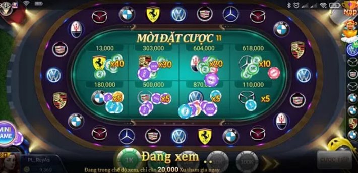 Mẹo chơi Game Slot Siêu Xe ăn tiền tại Awin68